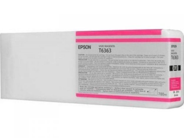 Picture of Epson C13T636300 WT7900 Magenta UltraChrome HDR 700ml Ink Cartridge