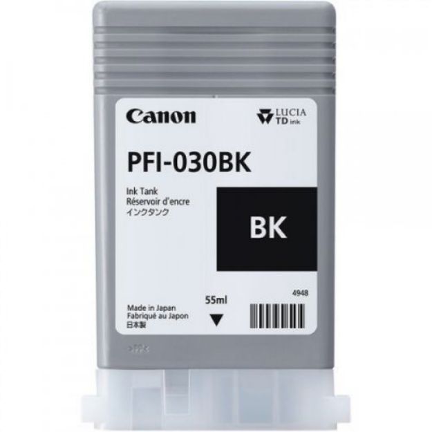 Picture of Canon PFI 030 Black Ink cartridge 55ml - 3489C001