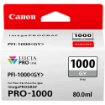 Picture of Canon PFI1000GY Grey Standard Capacity Ink Cartridge 80ml - 0552C001