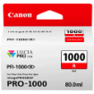 Picture of Canon PFI1000R Red Standard Capacity Ink Cartridge 80ml - 0554C001