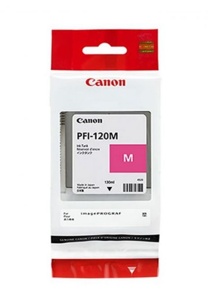 Picture of Canon PFI120M Magenta Standard Capacity Ink Cartridge 130ml - 2887C001AA