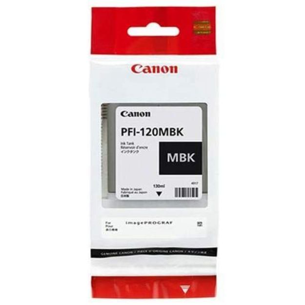 Picture of Canon PFI120MBK Matt Black Standard Capacity Ink Cartridge 130ml - 2884C001AA