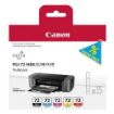 Picture of OEM Canon PGI-72 Matte Black/Cyan/Magenta/Yellow/Red Ink Cartridge Multipack 5x 14ml (5 Pack) - 6402B009