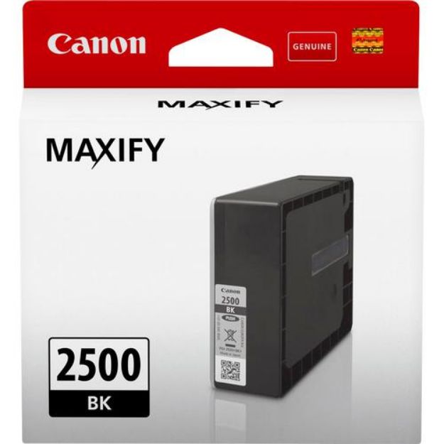 Picture of Canon PGI-2500 Black Standard Capacity Ink Cartridge 1k pages - 9290B001