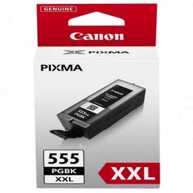 Picture of Canon PGI-555XXL PGBK Black Extra High Capacity Ink Cartridge 37ml - 8049B001