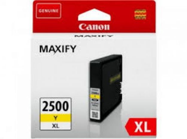 Picture of Canon PGI-2500XL Yellow High Yield Ink Cartridge 19ml - 9267B001