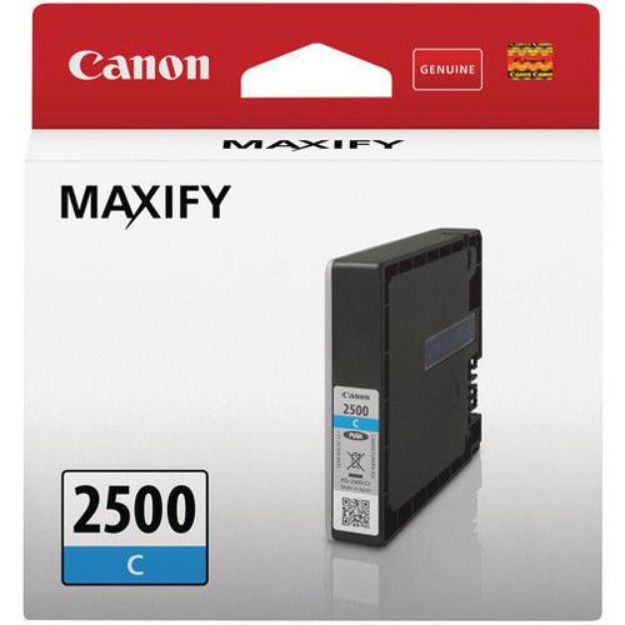 Picture of Canon PGI-2500 Cyan Standard Capacity Ink Cartridge 700 pages - 9301B001