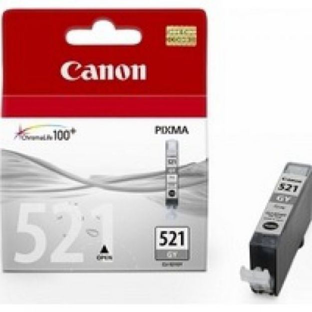 Picture of Canon CLI-521 Grey Standard Capacity Ink Cartridge 9ml - 2937B001