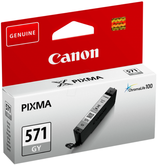 Picture of Canon CLI-571 Grey Standard Capacity Ink Cartridge 7ml - 0389C001