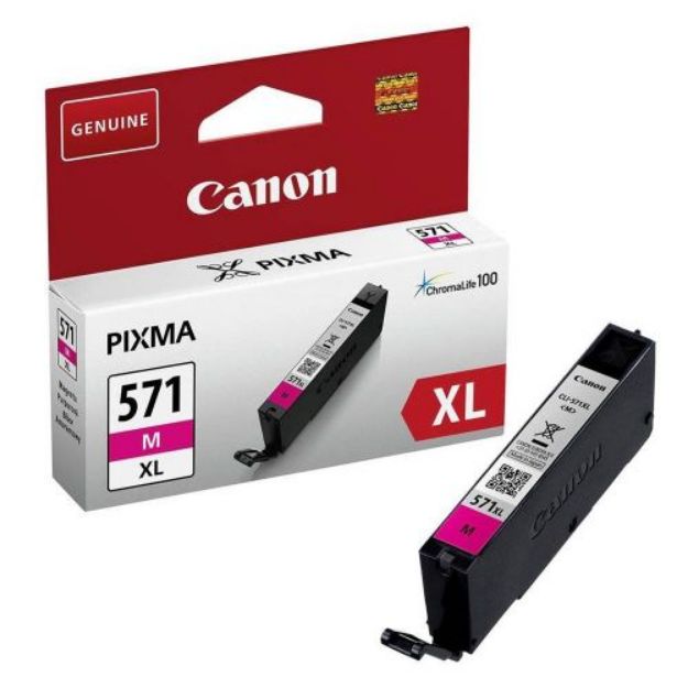 Picture of Canon CLI-571XL Magenta High Yield Ink Cartridge 11ml - 0333C001