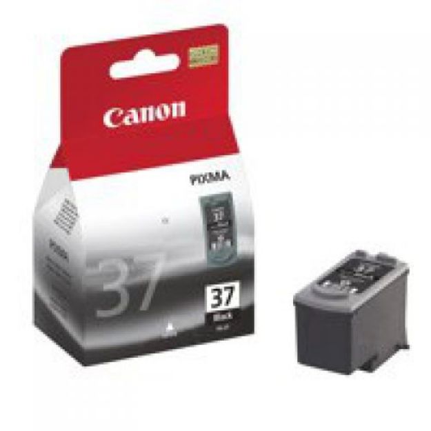 Picture of Canon PG37 Black Standard Capacity Ink Cartridge 11ml - 2145B001