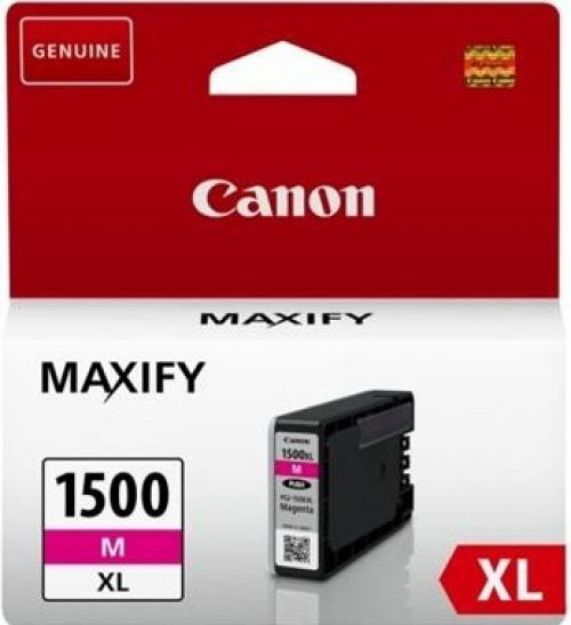 Picture of Canon PGI-1500XL Magenta High Yield Ink Cartridge 12ml - 9194B001