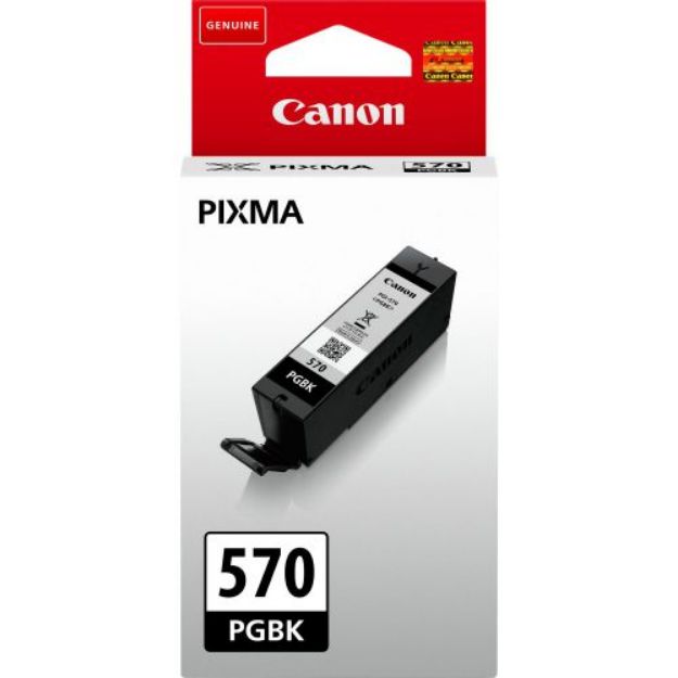 Picture of Canon PGI-570 Black Standard Capacity Ink Cartridge 15ml - 0372C001