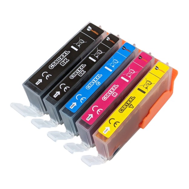 Picture of Compatible Canon Pixma TR7500 Series Multipack (5 Pack) Ink Cartridges