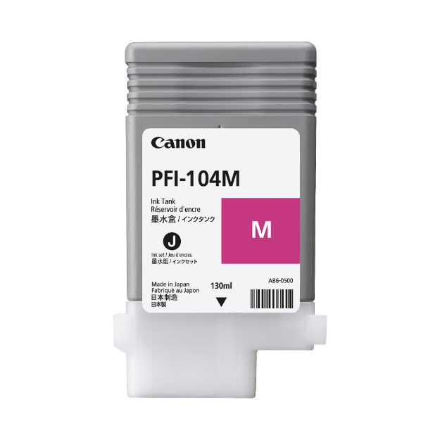 Picture of Canon PFI104M Magenta Standard Capacity Ink Cartridge 130ml - 3631B001