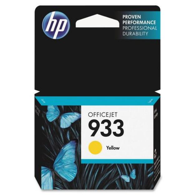 Picture of HP 933 Yellow Standard Capacity Ink Cartridge - CN060AE