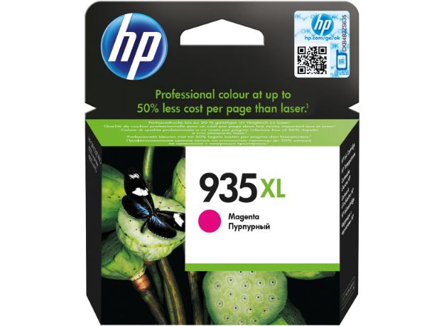 Picture of HP 935XL Magenta High Yield Ink Cartridge 10ml - C2P25AE