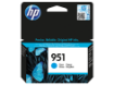 Picture of HP 951 Cyan Standard Capacity Ink Cartridge 700 pages - CN050AE