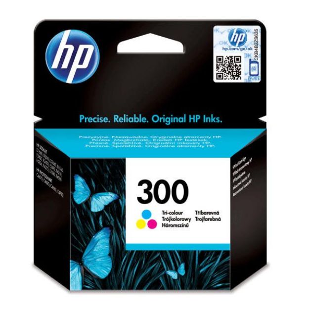 Picture of HP 300 Colour Ink Cartridge - CC643EE