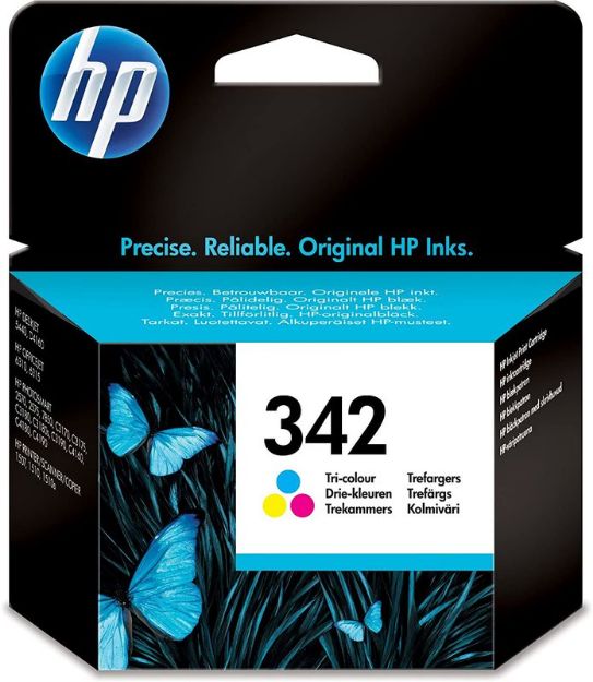 Picture of HP 342 Cyan Magenta Yellow Standard Capacity Ink Cartridge 5ml - C9361E