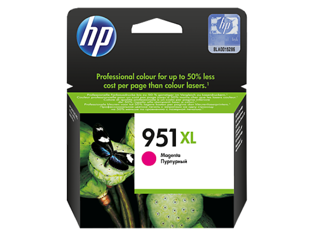 Picture of HP 951XL Magenta High Capacity Ink Cartridge 17ml - CN047A