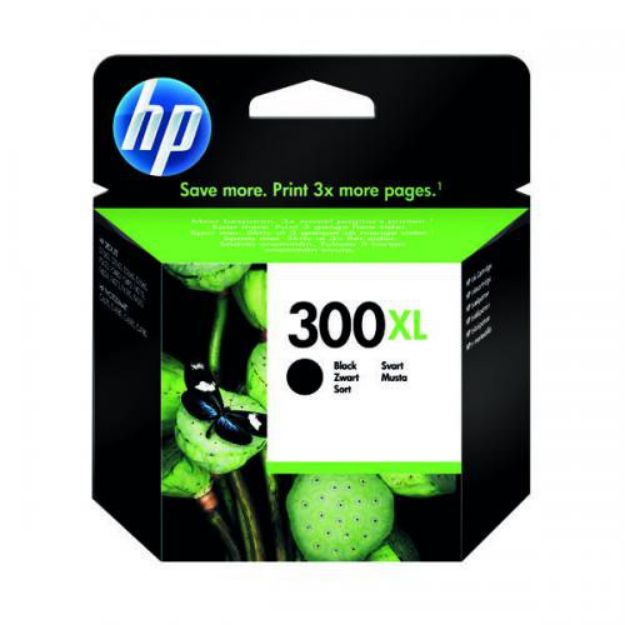 Picture of HP 300XL High Capacity Black Ink Cartridge - CC641EE