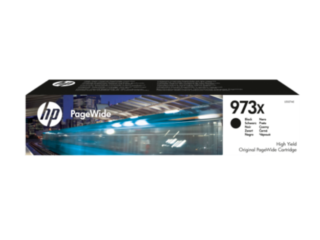 Picture of HP 973X Black High Yield Ink Cartridge 183ml - L0S07AE