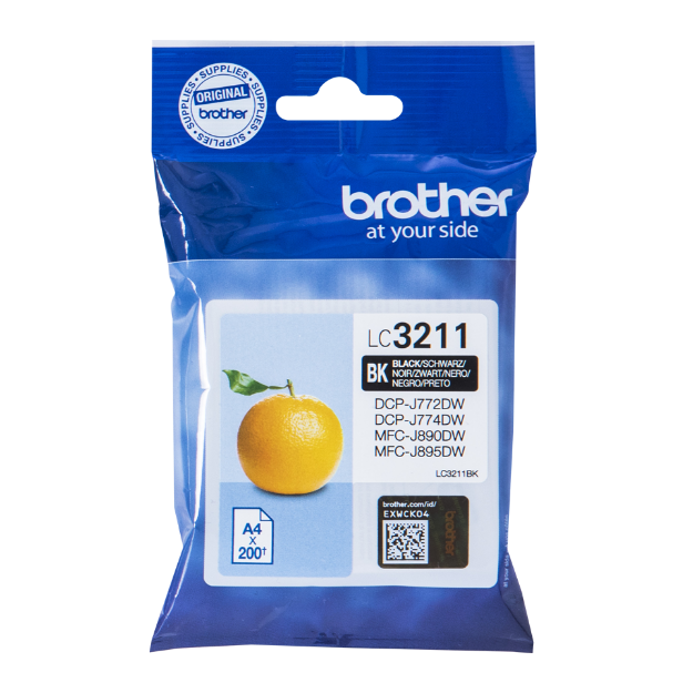 Picture of OEM Brother LC3211 Black Ink Cartridge