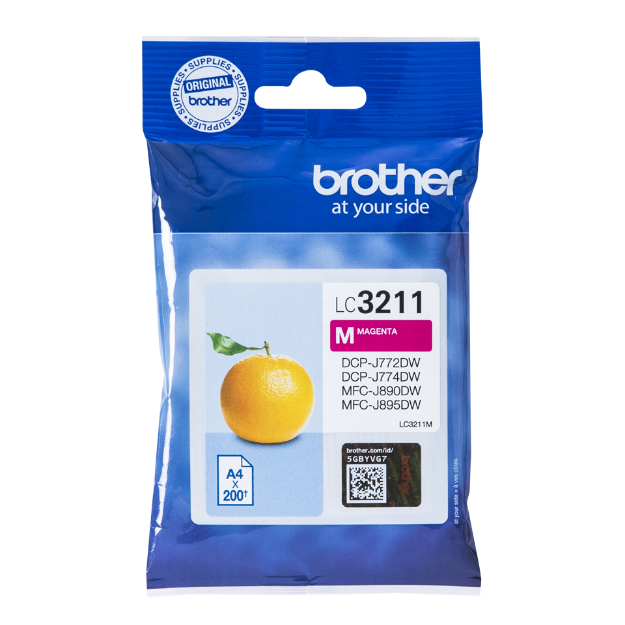 Picture of OEM Brother LC3211 Magenta Ink Cartridge