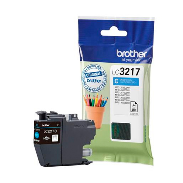 Picture of Brother Cyan Ink Cartridge 9ml - LC3217C