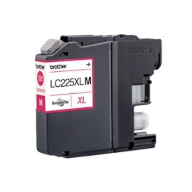 Picture of Brother Magenta High Capacity Ink Cartridge 12ml - LC225XLM