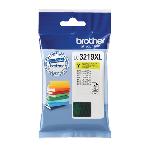 Picture of OEM Brother LC3219XL High Capacity Yellow Ink Cartridge