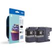 Picture of Brother Black Ink Cartridge Twinpack 2 x 11ml (Pack 2) - LC123BK