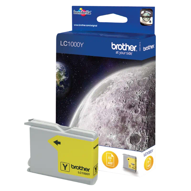 Picture of Brother Yellow Ink Cartridge 7ml - LC1000Y