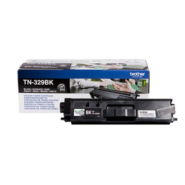 Picture of Brother Black Toner Cartridge 6k pages - TN329BK