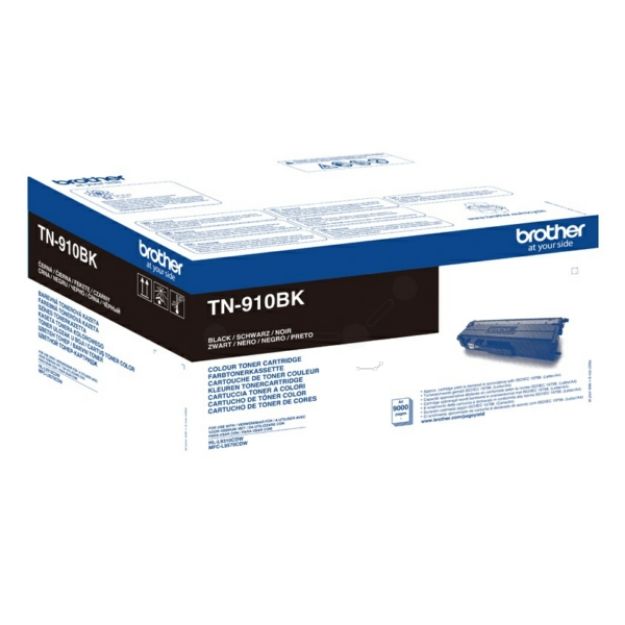 Picture of Brother Black Toner Cartridge 9k pages - TN910BK