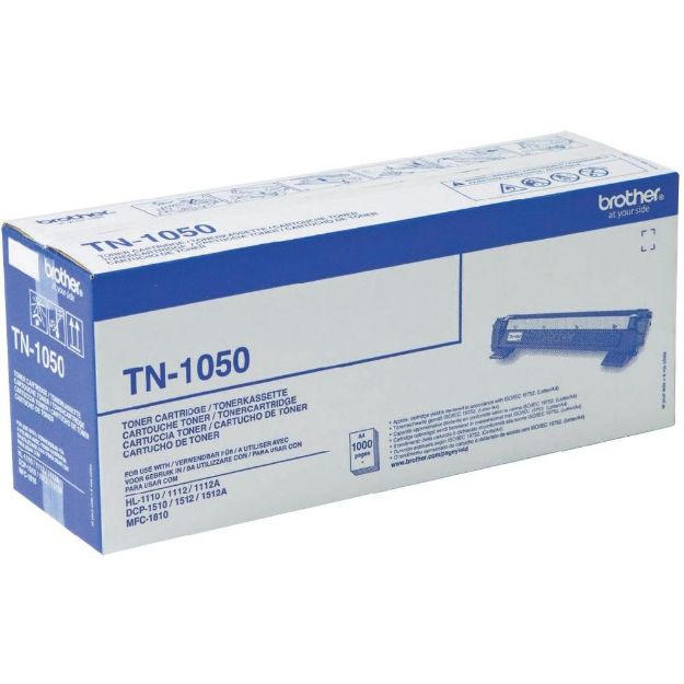 Picture of Brother Black Toner Cartridge 1k pages - TN1050