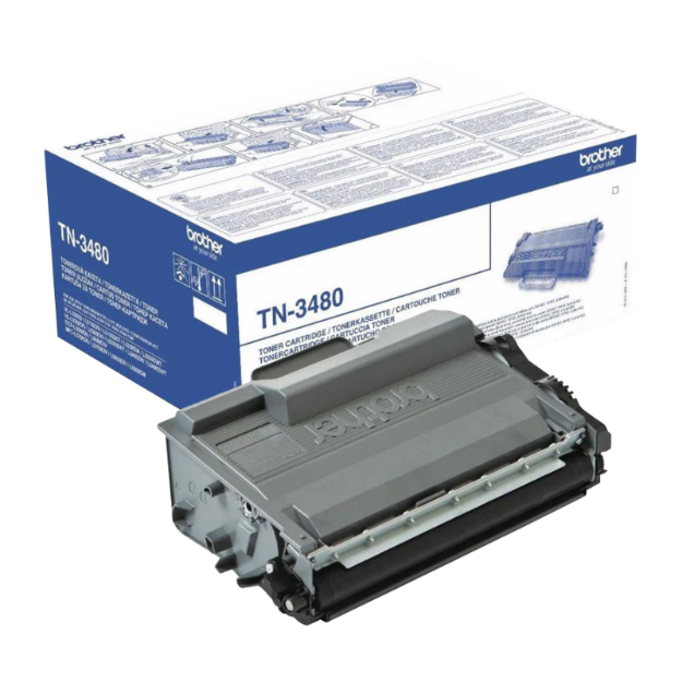 Picture of Brother Black Toner Cartridge 8k pages - TN3480