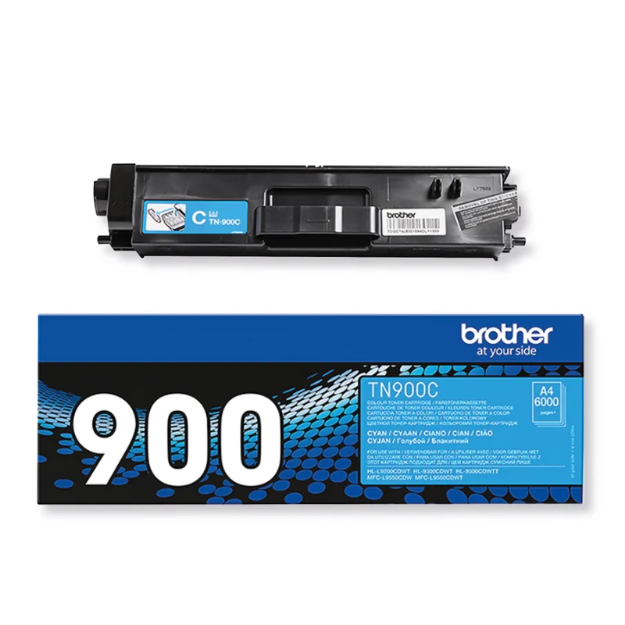 Picture of Brother Cyan Toner Cartridge 6k pages - TN900C