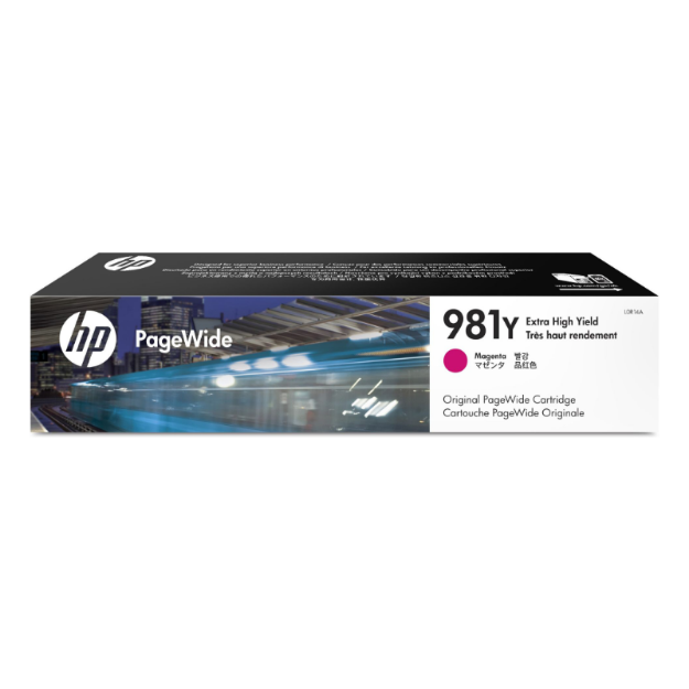 Picture of HP 981Y Magenta High Yield Ink Cartridge 183ml - L0R14A