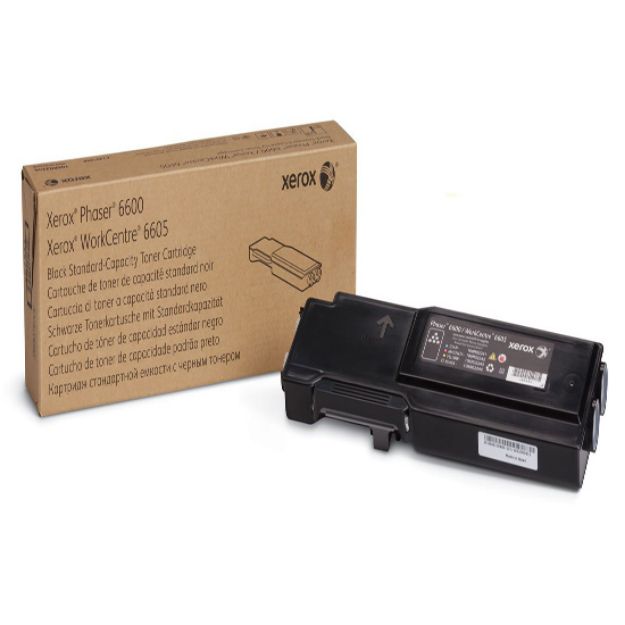 Picture of Xerox Black Standard Capacity Toner Cartridge 3k pages for 6600 WC6605 - 106R02248