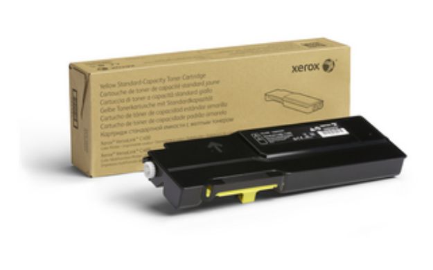 Picture of Xerox Yellow Standard Capacity Toner Cartridge 2.5k pages for VLC400/ VLC405 - 106R03501