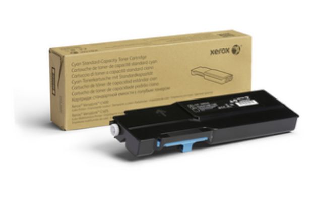 Picture of Xerox Cyan Standard Capacity Toner Cartridge 2.5k pages for VLC400/ VLC405 - 106R03502