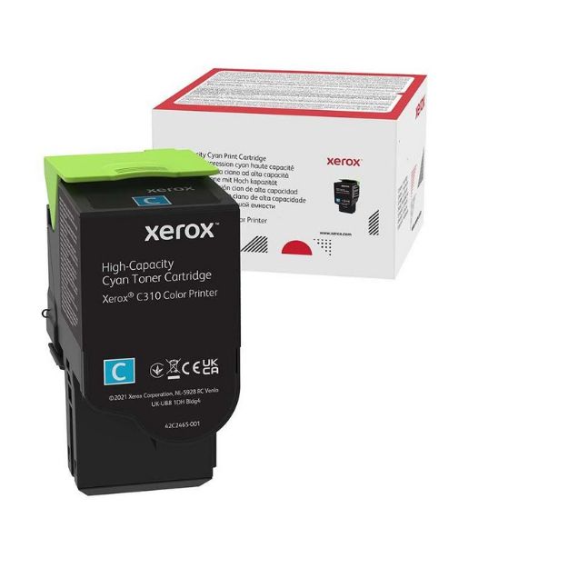 Picture of Xerox High Capacity Cyan Toner Cartridge 5.5k pages - 006R04365