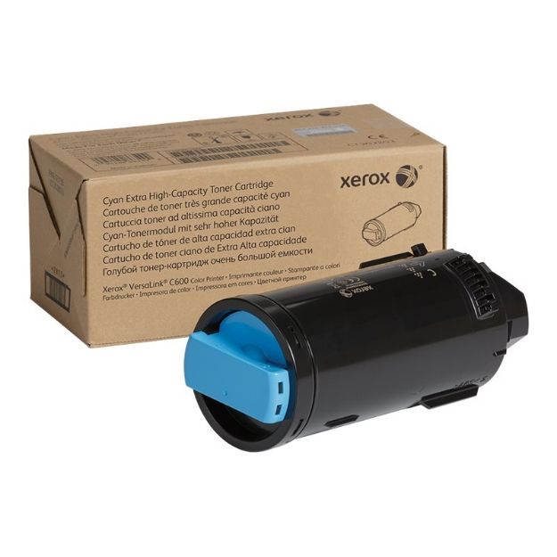 Picture of Xerox Cyan High Capacity Toner Cartridge 16.8k pages for VLC600 - 106R03920