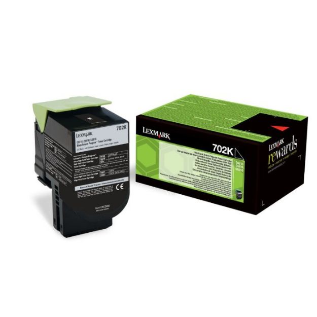 Picture of Lexmark 702K Black Toner Cartridge 1K pages - 70C20K0