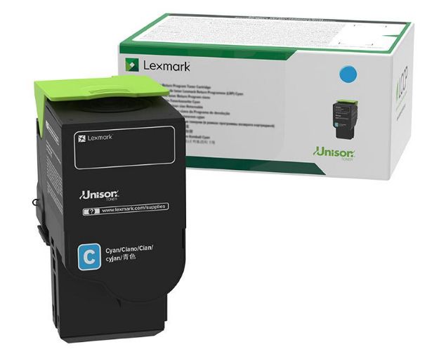 Picture of Lexmark Cyan Toner Cartridge 1K pages - C2320C0