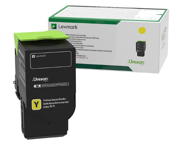 Picture of Lexmark Yellow Toner Cartridge 1K pages - C2320Y0