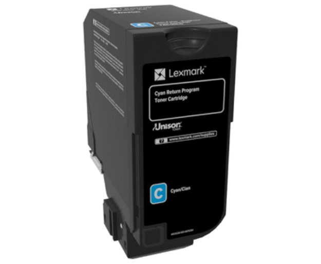 Picture of Lexmark Cyan Toner Cartridge 3K pages - 74C20C0