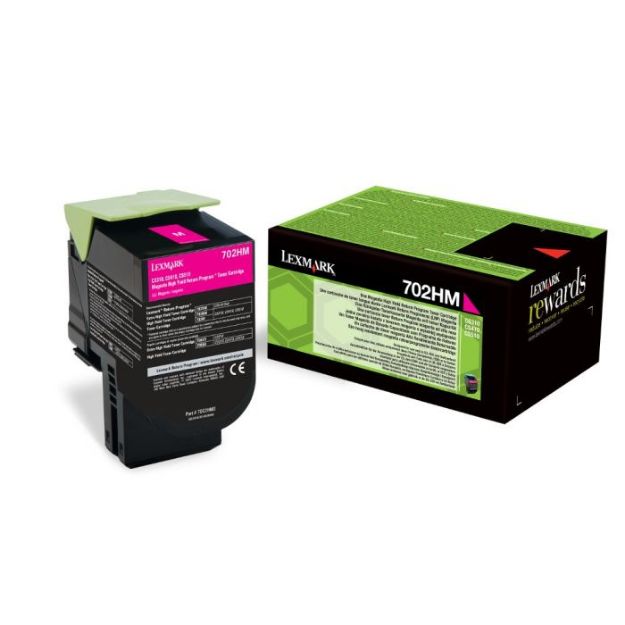 Picture of Lexmark 702HM Magenta Toner Cartridge 3K pages - 70C2HM0